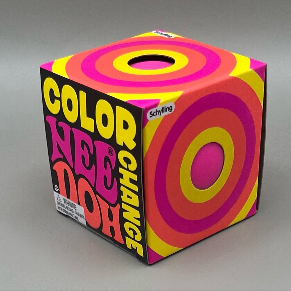 Schylling Color Changing NeeDoh Sensory Fidget Toy – Pink | NEW 🩷💜 - Picture 6 of 8